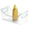 thumbnail image 5 of iDesign Clear Fridge Binz Portable Condiment Caddy Organizer, 11.18" x 5.66" x 5.00", 5 of 10