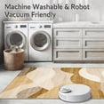 thumbnail image 5 of ODIKA 4'x6' Machine Washable Non-Slip Area Rug, Whimsical Bear Featuring Curves and Playful Contours High Traffic Rug, Beige, 129967, 5 of 7