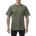 thumbnail image 2 of Pro Club Men's 6-Pack Heavyweight Cotton Short Sleeve Crew Neck T-Shirt, 2 of 5