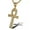 Gold, variant on Stainless Steel Gold & Silver Egyptian CZ Hip Hop Ankh Cross Pendant Necklace