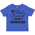 thumbnail image 3 of Inktastic My Best Friend is My Godmother with Hearts Boys or Girls Toddler T-Shirt, 3 of 5