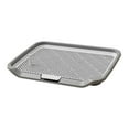 thumbnail image 3 of DOLITY Mesh Training Toilet Potty Tray with Tray Dogs Potty Pad for Cats Porch Puppy Gray, 3 of 8