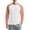 Pink, variant on WTOBBY Men's Color Block Raglan Long Sleeve T-Shirt Top Casual Contrast Design Shirt for Men in Everyday Fashion and Comfort,Blue L