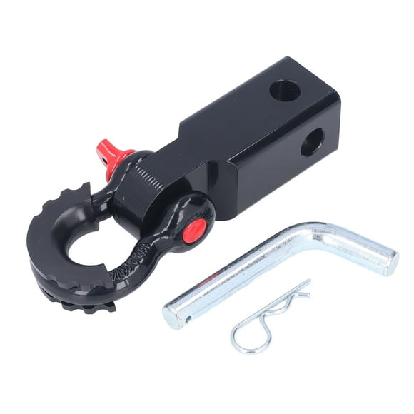 Oubit Universal Shackle Hitch Receiver,2in Universal Shackle Hitch Shackle Tow Hitch Receiver Shackle Hitch Hook Receiver Smart Functionality