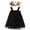 Black, variant on Baby Girls Tulle Tutu Princess Dress+Flower Headband-Toddler Kids Wedding Birthday Casual Dresses