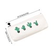 thumbnail image 5 of 3pcs Pencil Case Stationery Storage Box Start School Cactus Creative Canvas Bag, 5 of 5