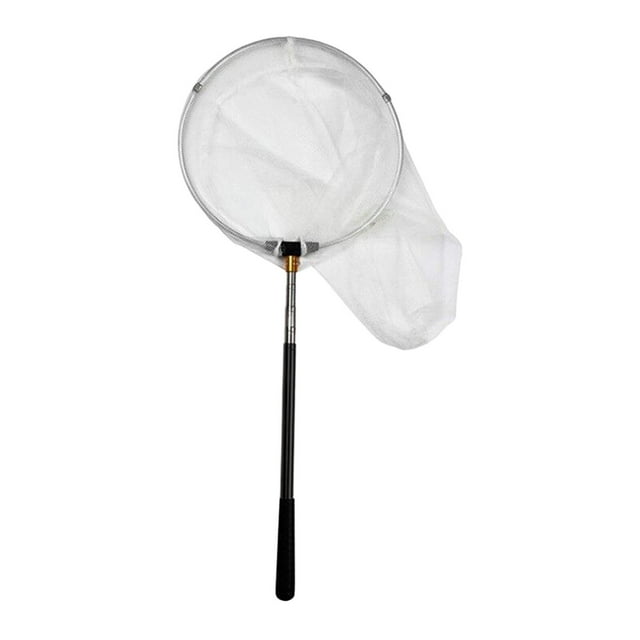 Colaxi Fishing Net Extendable for Kids Adults Landing Net for Pool Black Pole