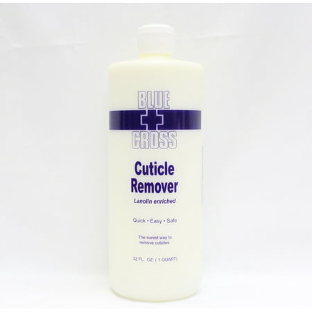 Blue Cross Cuticle Remover Lanolin Enriched 32 oz (Best Cuticle Remover 2019)