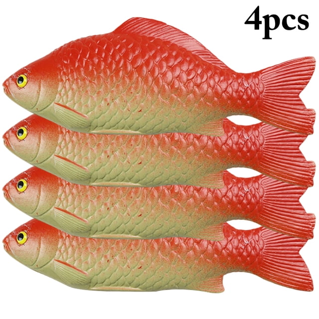 Coofit Artificial Fishes Simulated Lifelike Multipurpose Artificial Foods Photo Props