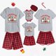 thumbnail image 2 of Pijamas navideños a juego para la familia, conjunto de Pijamas cortos con My Gnomies, 2 of 3