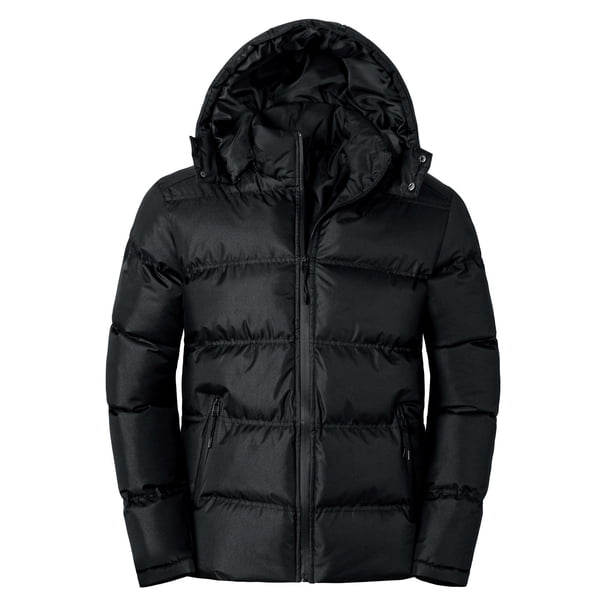 Stay Warm Zip Up Pocketed Puffer Jacket
