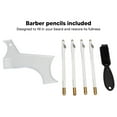 thumbnail image 3 of Kit Moldeador De Barba Premium, Herramienta De Contorno Perfecta Para Peinar Y Bordes, Autorecorte, 4 Lápices De Barbero, Portátil, Hecho De Materiales Seguros Y De, 3 of 7