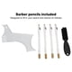 thumbnail image 3 of Kit Moldeador De Barba Premium, Herramienta De Contorno Perfecta Para Peinar Y Bordes, Autorecorte, 4 Lápices De Barbero, Portátil, Hecho De Materiales Seguros Y De, 3 of 7