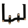 thumbnail image 1 of Shisuyan Over The Door Clothes Hanger Organizer Iron Rectangular 1Pcs 12x9in, 1 of 8
