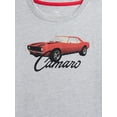 thumbnail image 5 of Camaro Girls Embellished Graphic Tee with Short Sleeves, Sizes 4-16, 5 of 6