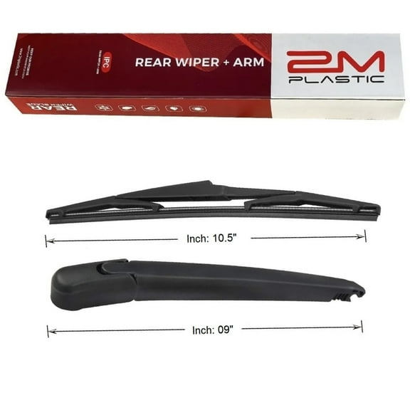 2M PLASTIC Chevy Cruze/Buick Regal TourX 2017-2020 Rear Wiper Blade - 10.5"