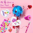 thumbnail image 3 of Regalos para el día de San Valentín: kit de piruletas gigantes con tarjetas y pulseras, 3 of 7