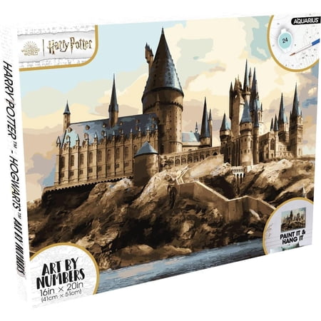 Harry Potter Hogwarts Art-By-Numbers Craft Kit