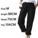 thumbnail image 2 of Pantalones rectos de mujer, pantalones casuales con cintura elástica y bolsillos, 2 of 5