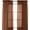 Brown, variant on Solid Sheer Window Drapes, (Set of 2) Multipurpose Sheer Curtains, 60 X 84, Neon Blue