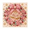 thumbnail image 2 of Christmas Pearl Diamond Painting Kit for Adults, DIY Christmas Wreath Pearl Gem Art Kit, Sparkling Christmas Craft for Adults, 2 of 5