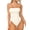 Beige, variant on SUCS Womens Tube Bodysuits Strapless Basic Sleeveless Ruched Stretch Classic-Fit Tops Sexy Bodysuits