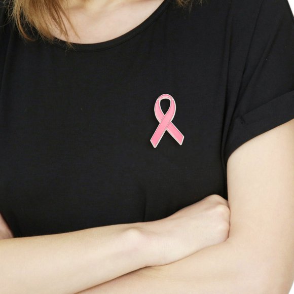 Cancer Awareness Brooch Orange Ribbon Fashion Accessory for Clothing Bags Festive Decorations Support Preventive Health Events