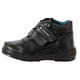 thumbnail image 4 of Zapatos de Niño Kuali Shoes Escolar Oxford Casual Vestir suela antiderrapente ajuste con velcro NEGRO 17 15 al 25 cm, 4 of 5