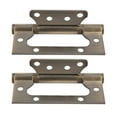 thumbnail image 2 of Heaveant Door Hinge, Household Stainless Steel Mute Bearing Flat Open Door Hinge Furniture Hardware Fittings, 2 of 8