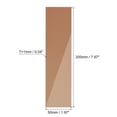 thumbnail image 2 of 10uds Tira Espejo Pared Pegatina, 2 x 7.9 Auto Adhesivo Acrílico Espejo Pared Tiras Calcomanía Removible  para Hogar Dormitorio Fondo DIY Decoración, Marrón, 2 of 7