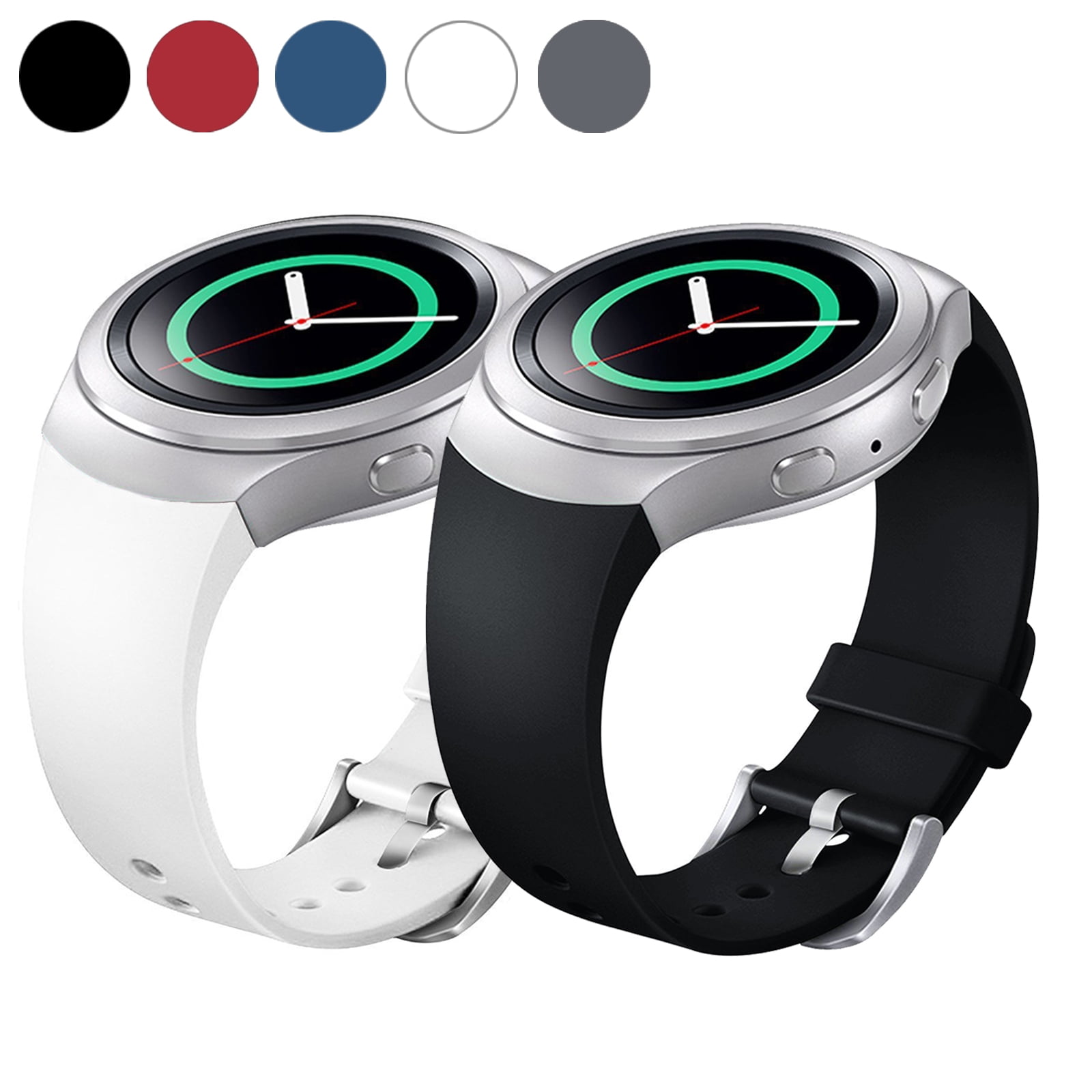 Gear S2 Watch Band Amerteer Sports Replacement Silicone Watch Band Strap For Samsung Gear S2 SM R720 SM R730 Smartwatch Walmart