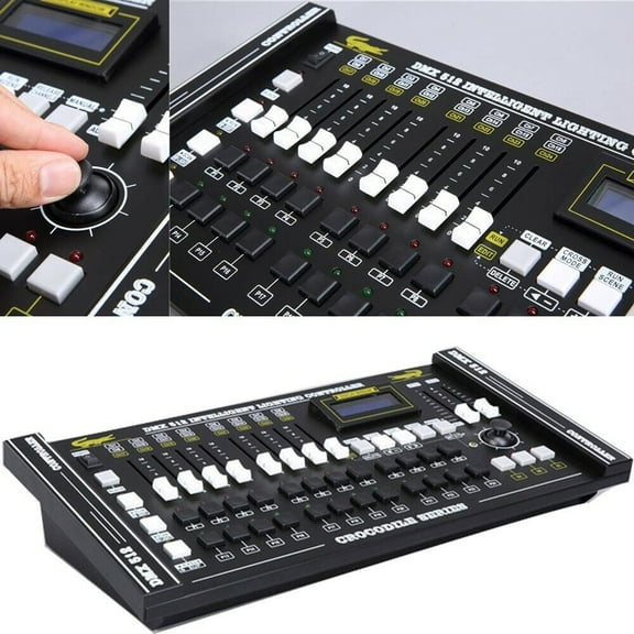 Dmx512 Intelligent Lighting Controller 2024 Crocodile DJ Console 504 Channels