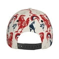 thumbnail image 6 of Balery Baseball Cap Adjustable Size for Running Workouts and Outdoor Activities All Seasons Dad Hat(Roosters), 6 of 8