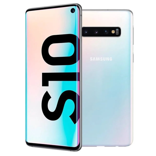 Samsung Galaxy S10 128GB Blanco Reacondicionado Liberado de Fábrica Samsung GALAXY S10