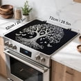 thumbnail image 4 of Stove Top Cover for Home Decoration Kitchen Pad Non-Stick Washable Cooktop Covers Countertop Protector Keep Stove Clean 28"x20" (Tree of Life-3), 4 of 7