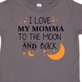thumbnail image 4 of Inktastic I Love My Momma to the Moon and Back Boys or Girls Toddler T-Shirt, 4 of 5