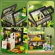 thumbnail image 5 of Set de construcción Flower House con LED City Street, 680 piezas, niña de 8 a 12 años, 5 of 9
