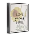 thumbnail image 2 of Stupell Industries Shabby Chic Vintage Love Grows Here Black Framed Giclee Art, 16 x 20, by Lil' Rue, 2 of 7