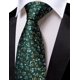 thumbnail image 4 of Corbata Barry.Wang con estampado floral verde esmeralda, 150 cm x 8,5 cm, 4 of 9
