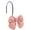 Pink, variant on Dznils Resin Bow Shower Curtain Hooks Rings, Rustproof Shower Hooks for Bathroom, Pink, Set of 24
