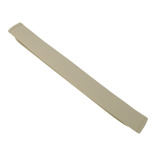 Cojín para cinturón de seguridad beige de Bargains Únicos, cuero pana, 19.69 pulgadas, cojín para la correa del cinturón de seguridad, 1 Pcs