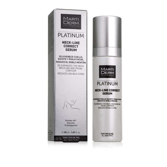 Martiderm Platinum Neck Line Correct Serum 50ml Marti Derm Platinum Platinum