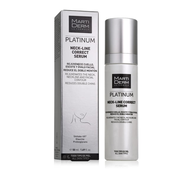 Martiderm Platinum Neck Line Correct Serum 50ml Marti Derm Platinum Platinum