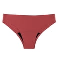 thumbnail image 4 of DHFJKG Women's Period Swimwear High Waisted Bikini Bottoms Swim Shorts For Women Swimming Summer Solid Color Waterproof Soft Beachwear, 4 of 4
