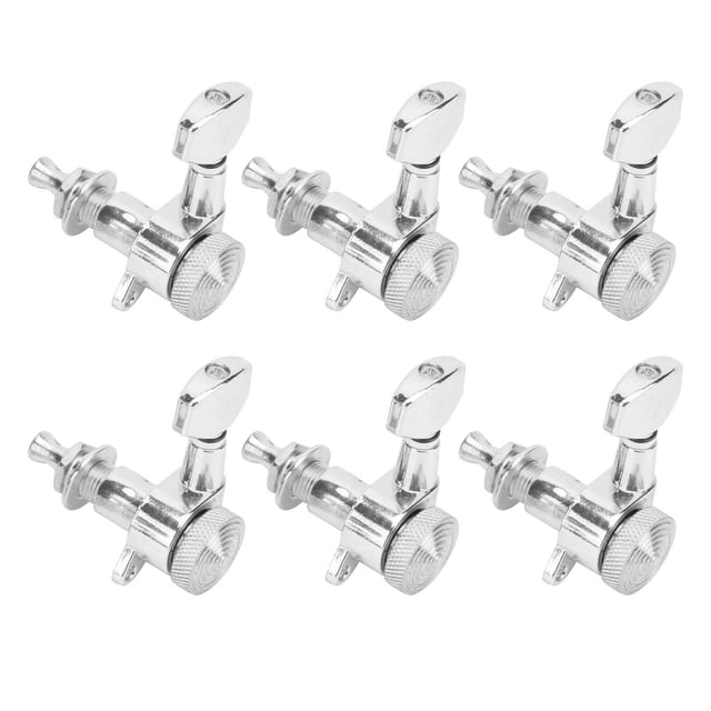 Guitar Tuner Pegs, Durable Guitar Machine Head 6 Pcs With Screws For Replacing Old And Damaged Parst For Most Guitars 6 Right Peg Set,6 Left Peg Set,3 Left And 3 Right Peg Set