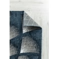 thumbnail image 2 of Newport Collection - Blue, Gray Geometric Modern Area Rug, 2 of 5