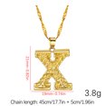 thumbnail image 4 of Xihbxyly Collar con Colgante de Cadena con 26 Letras y Nombre En Inglés para Mujer, 4 of 5