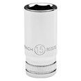 thumbnail image 2 of GearWrench 80150S - 1/4" Drive 6-Point 15mm Metric Semi-Deep Socket, 2 of 2