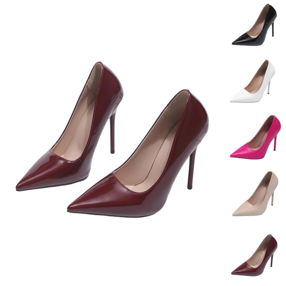 Bixock Sandals for Women,Heels for Women Closed Pointed Toe Pumps Shoes Women High Heels Comfortable Dress Office Party Wedding Shoes