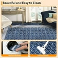 thumbnail image 5 of 8x10 Navy Area Rug – Washable Non-Slip Soft Rug for Living Room and Bedroom, 5 of 7